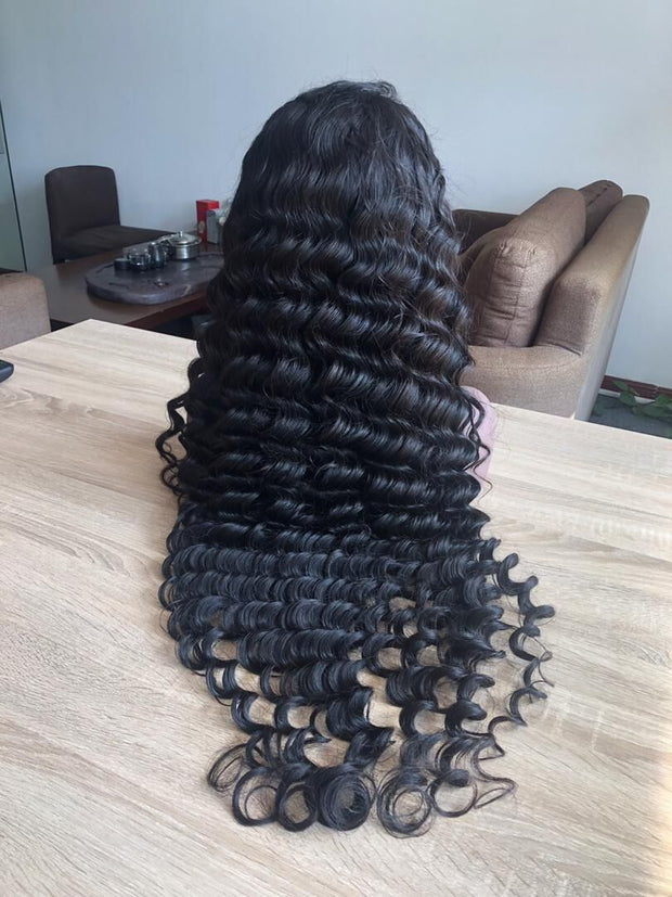40 Inches Loose Deep 13X6 HD Lace Frontal Wig Human13X4 Lace Front Wig High 250% Density Pre Plucked