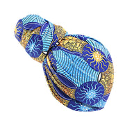 African Printed Turban Flower Ankara Dashiki Headwear