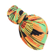 African Printed Turban Flower Ankara Dashiki Headwear