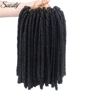 14‘’faux locs crochet hair soft and light dreadlocks crochet braids 15 strands/pack