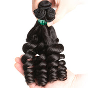10-32 inch Rose Curly Funmi Human Hair Bundles 10A Grade Brazilian Hair