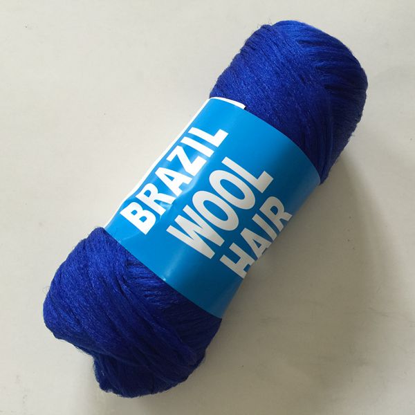 Brazil Wool Synthetic Hair for African Hair Braiding for Dreadlocs Making