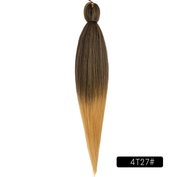 Pre Stretched 26" Braiding Hair Low Temperature Fiber Hot Water