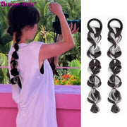 Synthetic Pony Tail Long Braided Ponytail Handmade