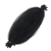 Afro Twist Hair Kinky Twist Crochet Braiding Hair 18" Soft Pre-Separated Spring Twist Hair 