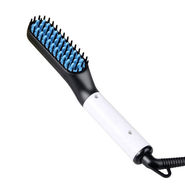 Multifunctional Hair Comb Quick Beard Brush Straightener