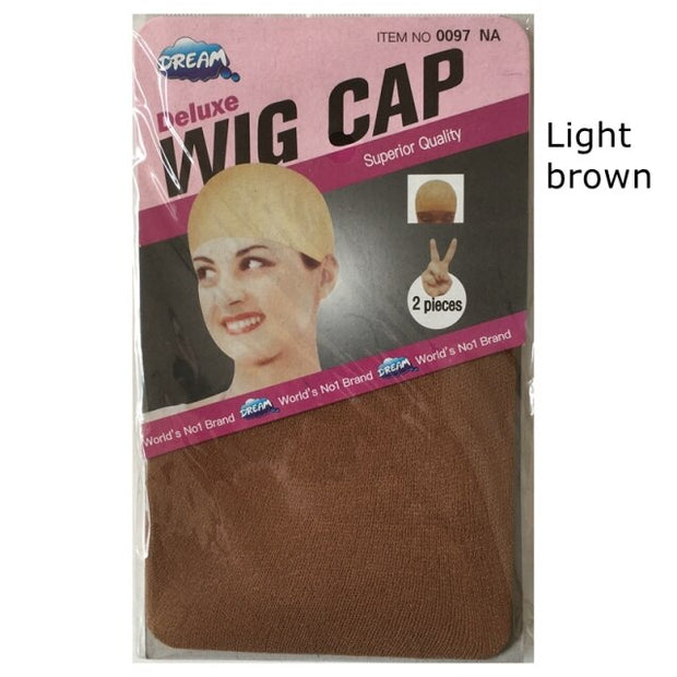 10 pieces Brown Wig Cap (2 Pieces/PACK)