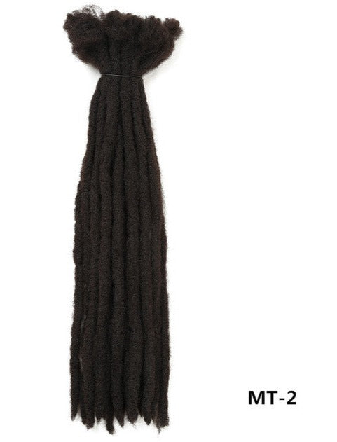 22 Inch Ombre Dreadlocks Crochet Braids Hair Synthetic Locs For Men And Women