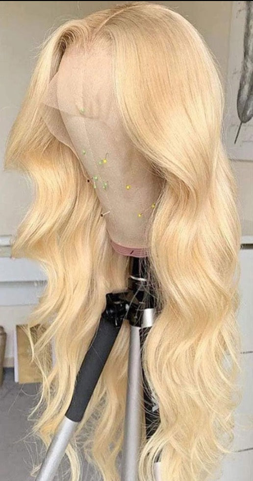 613 13x4 Lace Front Human Hair Body Wave Human Hair Wigs Preplucked Hairline 100% Virgin Remy