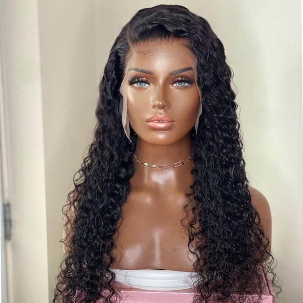 Water Wave Lace Front Wig 13x6, 360, & HD Full Lace Human Hair Wigs 30 to 34 Inch
