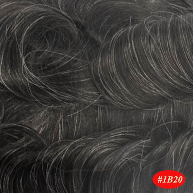 Fine Mono Toupee 6” Handmade Human Hair 130% Density