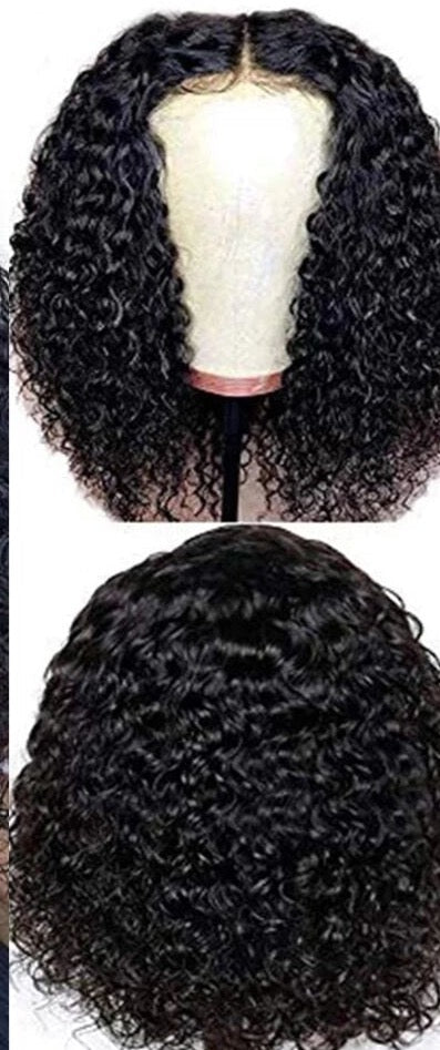 Peruvian 4x4 Lace Closure Human Hair Wigs Preplucked Bob Wigs