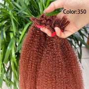 Kinky Braiding Afro Twist Crochet Hair Bulk Extensions Faux Locs